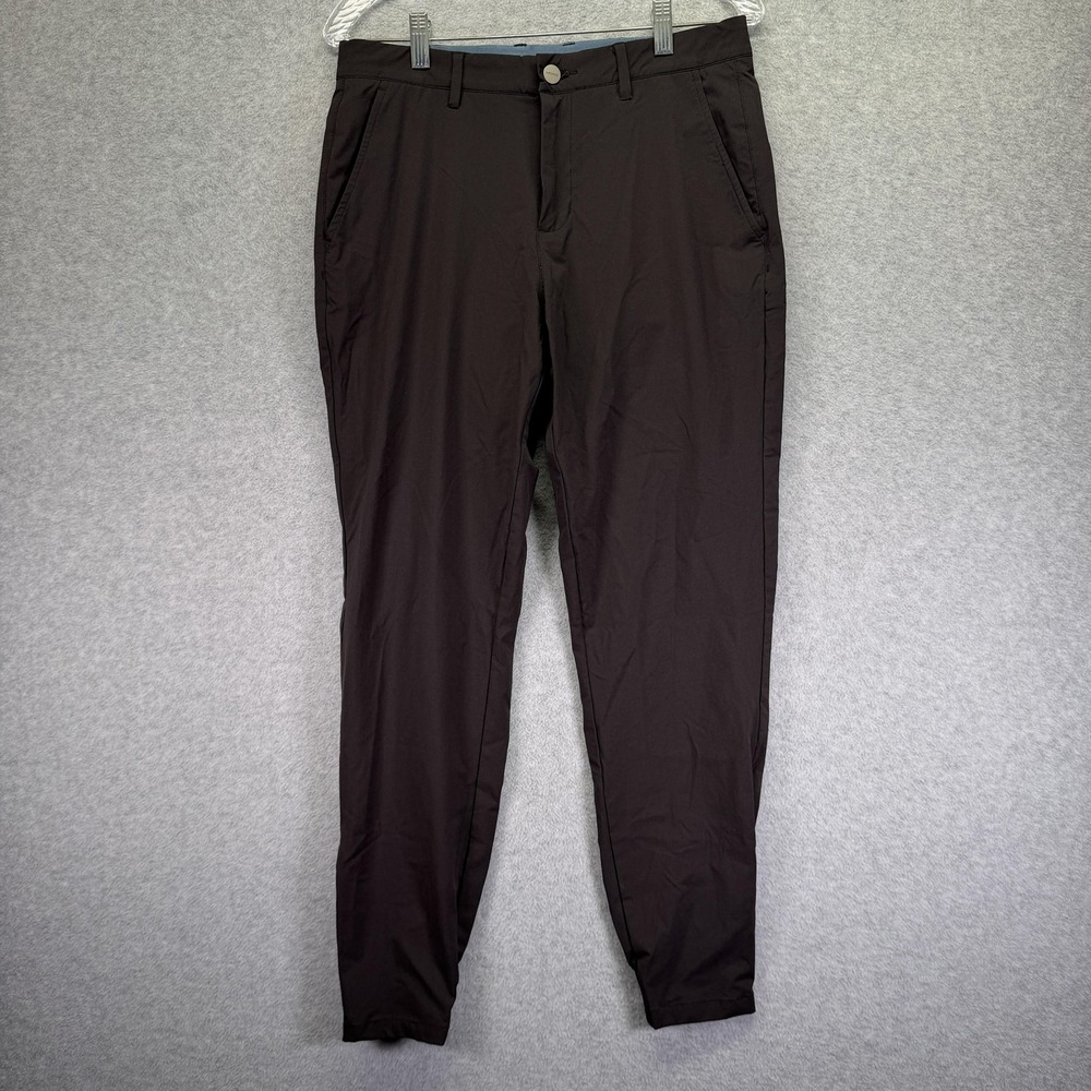 Macade Pants Mens 32x31 Black Slim Fit Golf Joggers Stretch Lightweight